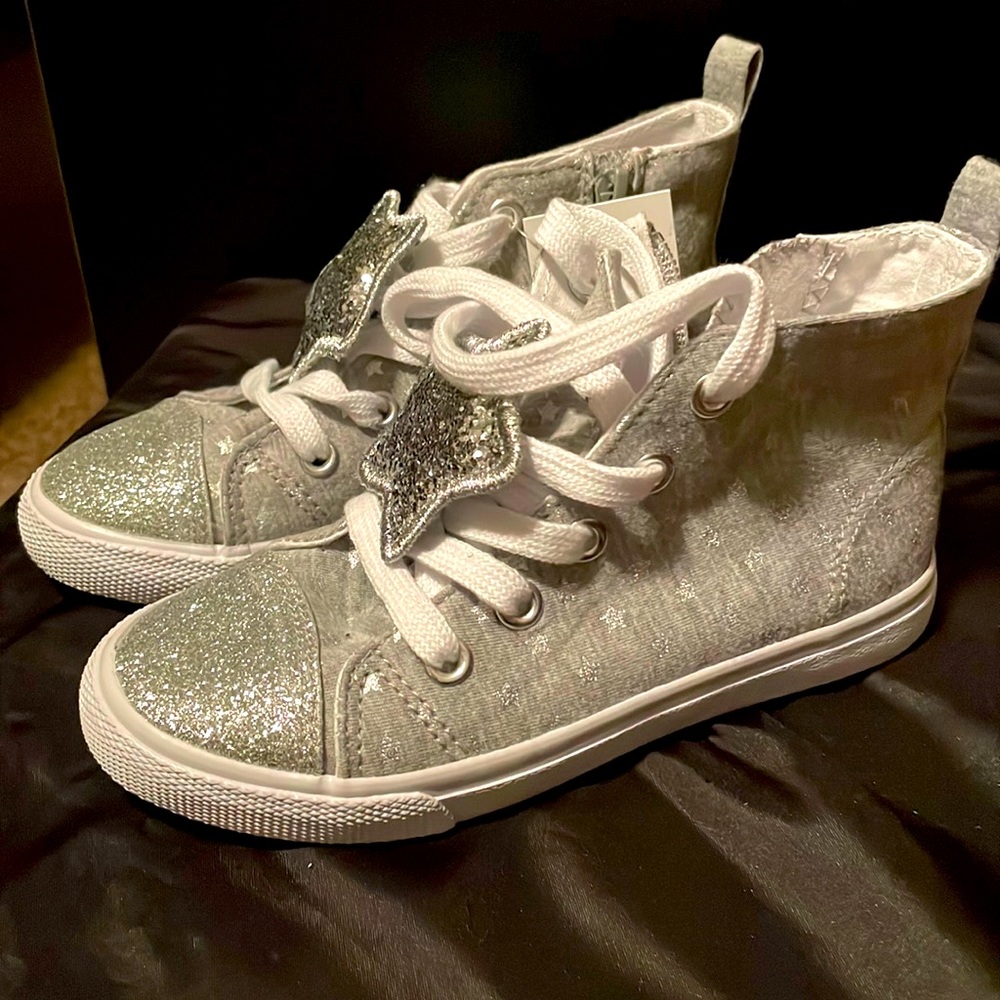 Cat & Jack. New. Never worn. Cute sneakers.